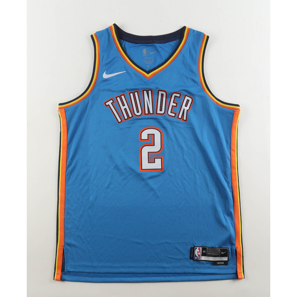 Shai Gilgeous-Alexander Signed Thunder Nike Authentic Jersey (JSA) at PristineAuction.com