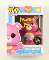 Muriel Fahrion Signed "Care Bears: 40th Anniversary" #1204 Hopeful Heart Bear Funko Pop! Vinyl Figure (JSA) at PristineAuction.com