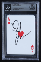 Daniel Negreanu Signed Ace Of Hearts Playing Card (BGS) at PristineAuction.com