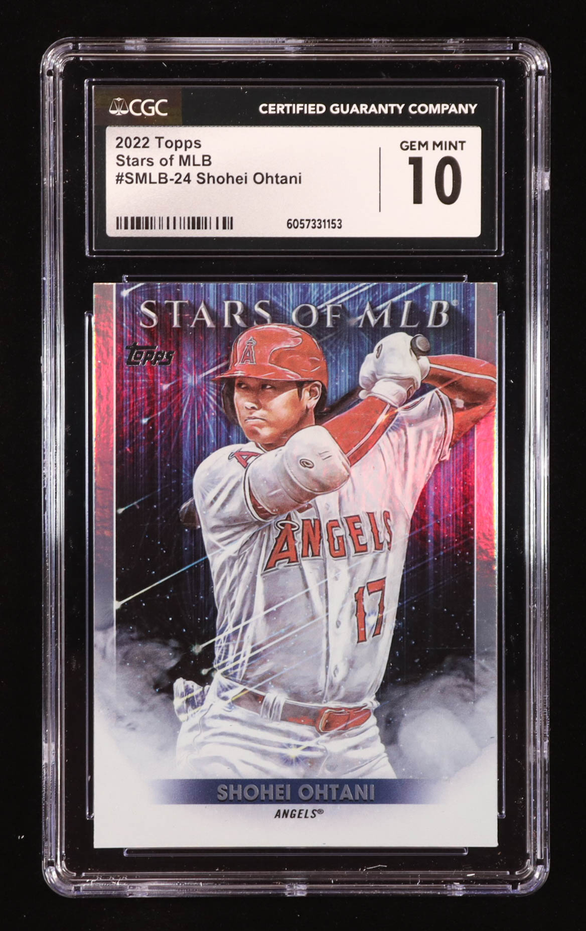 Shohei Ohtani 2022 Topps Stars of MLB #SMLB24 (CGC 10