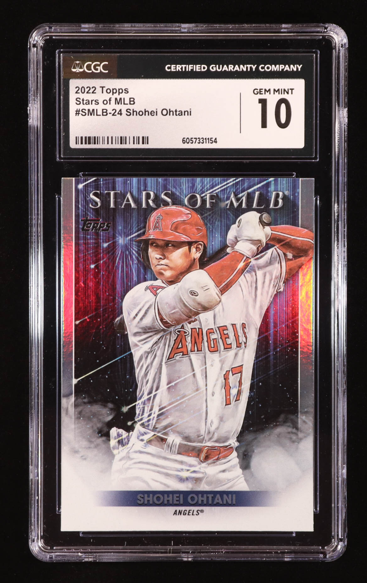 Shohei Ohtani 2022 Topps Stars of MLB #SMLB24 (CGC 10