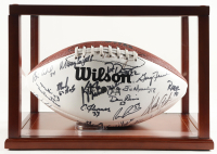 Walter Payton, Mike Singletary, Dan Hampton, Steve McMichael | 1985 Bears Super Bowl XX Football Team-Signed By (41) (Beckett) at PristineAuction.com