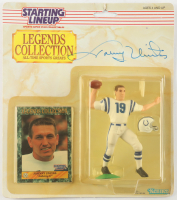 Johnny Unitas Signed 1989 Starting Lineup Legends Collection Figure (Beckett) at PristineAuction.com