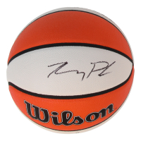 Kelsey Plum Signed WNBA Basketball (PSA) at PristineAuction.com
