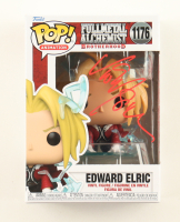 Vic Mignogna Signed "Fullmetal Alchemist: Brotherhood" #1176 Edward Elric Funko Pop! Vinyl Figure Inscribed "Who Are You Calling Pipsqueak!?" (JSA) at PristineAuction.com