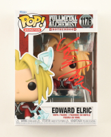 Vic Mignogna Signed "Fullmetal Alchemist: Brotherhood" #1176 Edward Elric Funko Pop! Vinyl Figure Inscribed "A Heart Made Fullmetal" (JSA) at PristineAuction.com