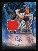 Aaron Judge 2016 Bowman Inception Relic Autographs Blue #IARAJ RC #88/99 at PristineAuction.com