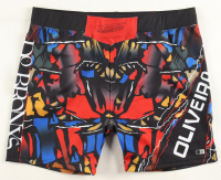 Charles Oliveira Signed "Do Bronxs" Custom Fight Shorts (Beckett) at PristineAuction.com