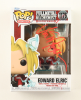 Vic Mignogna Signed "Fullmetal Alchemist: Brotherhood" #1176 Edward Elric Funko Pop! Vinyl Figure Inscribed "Not A Pipsqueak!" (JSA) at PristineAuction.com