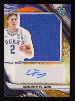 Cooper Flagg 2024-25 Bowman's Best University Prospect Jumbo Relic Autographs Gold Refractors #PJRACF RC #46/50 at PristineAuction.com
