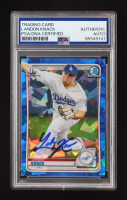 Landon Knack Signed 2020 Bowman Chrome Draft Sapphire #BD52 RC (PSA Authentic) at PristineAuction.com