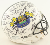Terry Bradshaw, Joe Greene, Lynn Swann, Jack Ham, Jack Lambert | "Steelers Super Bowl Winners of the 1970's" LE Full-Size Authentic On-Field Helmet #81/100 Signed By (55) (Beckett) at PristineAuction.com