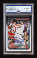 Wilyer Abreu Signed 2024 Topps #672 RC (PSA | Auto 10) at PristineAuction.com