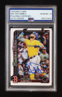 Wilyer Abreu Signed 2025 Topps Future Stars #367 (PSA | Auto 10) at PristineAuction.com