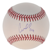 Omar Narvaez Signed OML Baseball (PSA) at PristineAuction.com