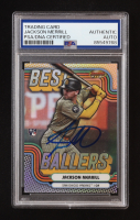 Jackson Merrill Signed 2024 Bowman's Best Best Ballers #BB2 RC (PSA Authentic) at PristineAuction.com