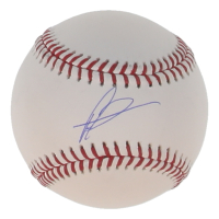 Alexis Diaz Signed OML Baseball (PSA) at PristineAuction.com