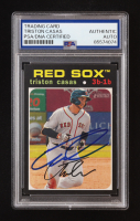 Triston Casas Signed 2020 Topps Heritage Minors #130 RC (PSA | Auto 10) at PristineAuction.com