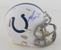 Michael Pittman Jr. Signed Colts Speed Mini Helmet (JSA) at PristineAuction.com