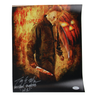 Tony Moran Signed "Halloween" 11x17 Poster Inscribed "Michael Myers #1" (JSA) at PristineAuction.com