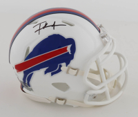 Frank Gore Signed Bills Speed Mini Helmet (JSA) at PristineAuction.com