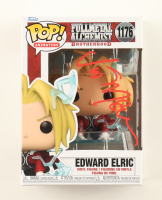 Vic Mignogna Signed "Fullmetal Alchemist: Brotherhood" #1176 Edward Elric Funko Pop! Vinyl Figure Inscribed "Not A Pipsqueak!" (JSA) at PristineAuction.com