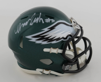 Nolan Smith Jr. Signed Eagles Speed Mini Helmet (JSA) at PristineAuction.com