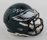 Quinyon Mitchell Signed Eagles Speed Mini Helmet (JSA) at PristineAuction.com