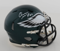 Quinyon Mitchell Signed Eagles Speed Mini Helmet (JSA) at PristineAuction.com
