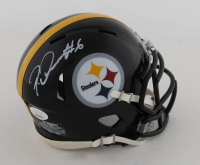 Patrick Queen Signed Steelers Speed Mini Helmet (JSA) at PristineAuction.com