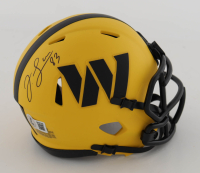 Jaylin Lane Signed Commanders Rave Alternate Speed Mini Helmet (Beckett) at PristineAuction.com
