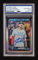 Jackson Merrill Signed 2024 Topps Chrome Update '24 All-Star Game #ASGC49 RC (PSA Authentic) at PristineAuction.com
