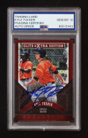 Kyle Tucker Signed 2015 Elite Extra Edition #6 RC (PSA | Auto 10) at PristineAuction.com