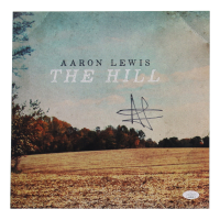 Aaron Lewis Signed "The Hill" Vinyl Record Album Cover Insert (JSA) at PristineAuction.com