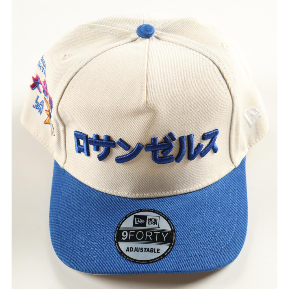 Shohei Ohtani Dodgers New Era 9Forty Limited Edition Katakana/Kanji Snapback Hat at PristineAuction.com