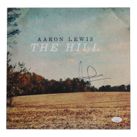 Aaron Lewis Signed "The Hill" Vinyl Record Album Cover Insert (JSA) at PristineAuction.com
