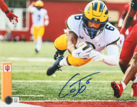 Cornelius Johnson Signed Michigan Wolverines 8x10 Photo (Beckett) at PristineAuction.com