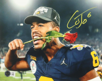 Cornelius Johnson Signed Michigan Wolverines 8x10 Photo (Beckett) at PristineAuction.com
