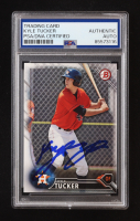 Kyle Tucker Signed 2016 Bowman Prospects #BP60 RC (PSA Authentic) at PristineAuction.com
