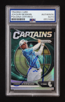 Joaquin Niemann Signed 2024 Panini Prizm LIV Captains Prizms Silver #71 (PSA Authentic) at PristineAuction.com