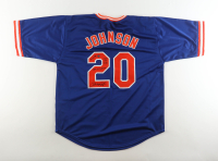 Howard Johnson Signed Jersey Inscribed "3x30/30", "1986 WS Champs" & "Mets HOF 2023" (AWM) at PristineAuction.com
