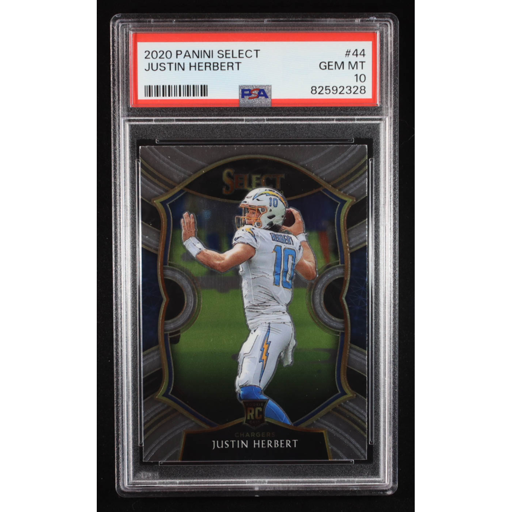 Justin Herbert 2020 Select #44 RC (PSA 10) at PristineAuction.com