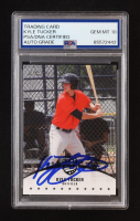 Kyle Tucker Signed 2015 Leaf Baseball #17 RC (PSA | Auto 10) at PristineAuction.com
