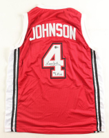 Larry Johnson Signed Jersey Inscribed "#1 Pick" (Beckett) at PristineAuction.com