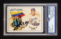 Salvador Perez Signed 2018 Topps Allen and Ginter World Talent #WT45 (PSA Authentic) at PristineAuction.com