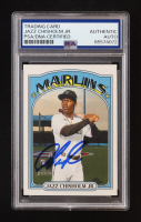 Jazz Chisholm Jr. Signed 2021 Topps Heritage #665 RC (PSA Authentic) at PristineAuction.com