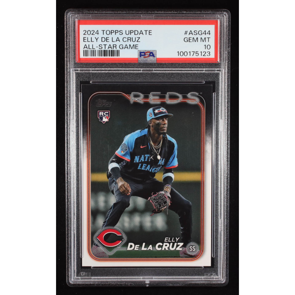 Elly De La Cruz 2024 Topps Update '24 All-Star Game #ASG44 RC (PSA 10) at PristineAuction.com