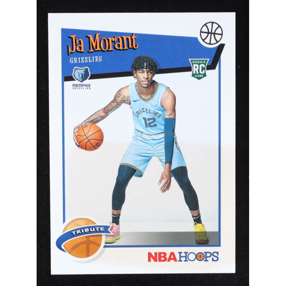 Ja Morant 2019-20 Hoops #297 RC at PristineAuction.com
