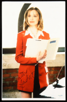 Calista Flockhart Signed "Ally McBeal" 11x17 Photo (AutographCOA) at PristineAuction.com