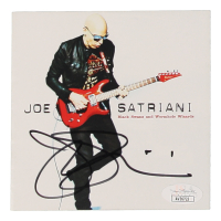 Joe Satriani Signed "Black Swans and Wormhole Wizards" CD Album Insert (JSA) at PristineAuction.com